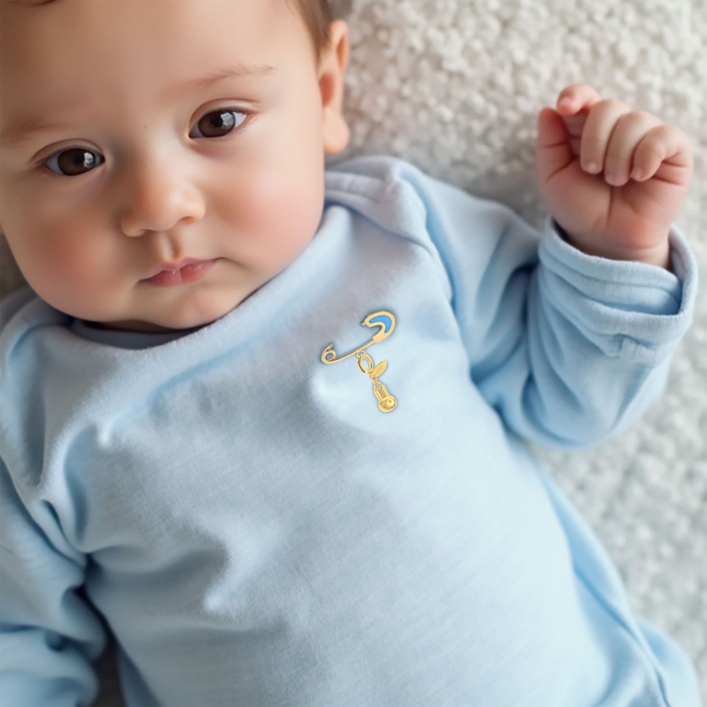 Kids Rabbit Charm in 14K Gold - 2 Kids Rabbit Charm in 14K Gold - 2