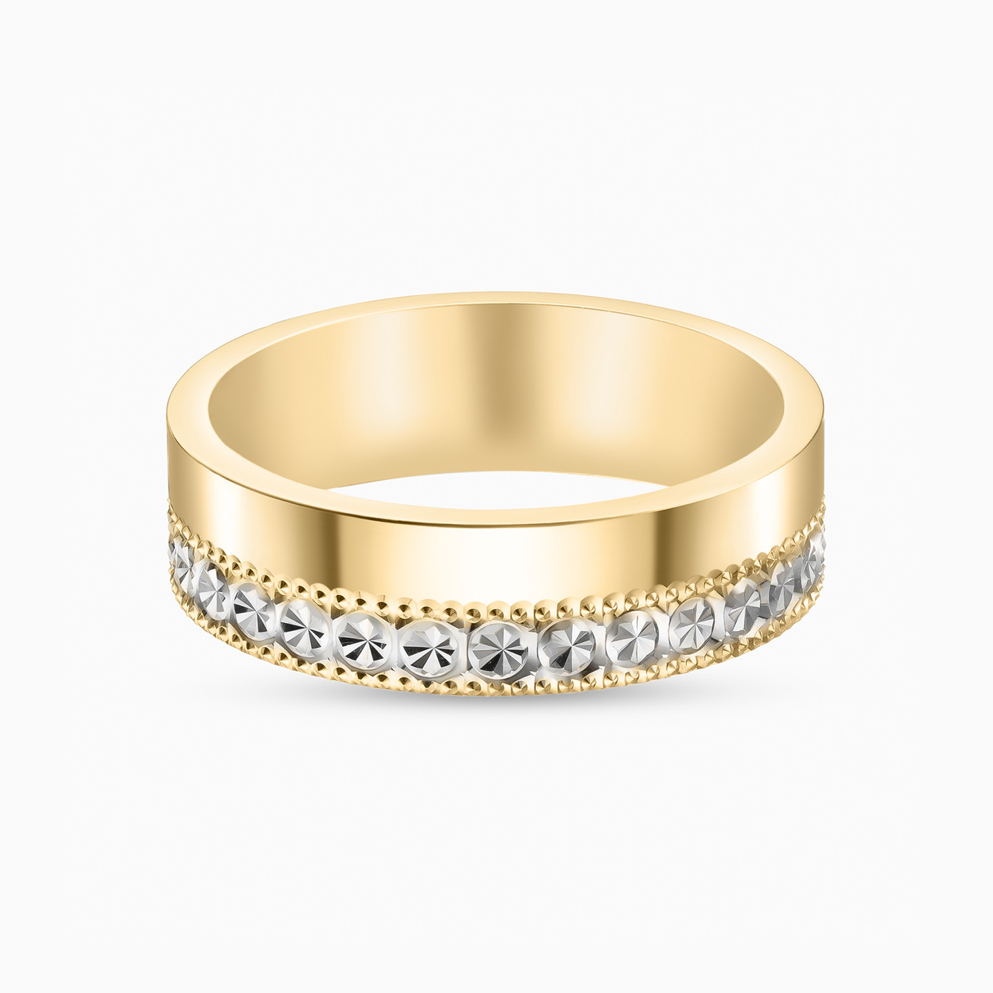 Wedding band in 18K Gold - 57 Wedding band in 18K Gold - 57