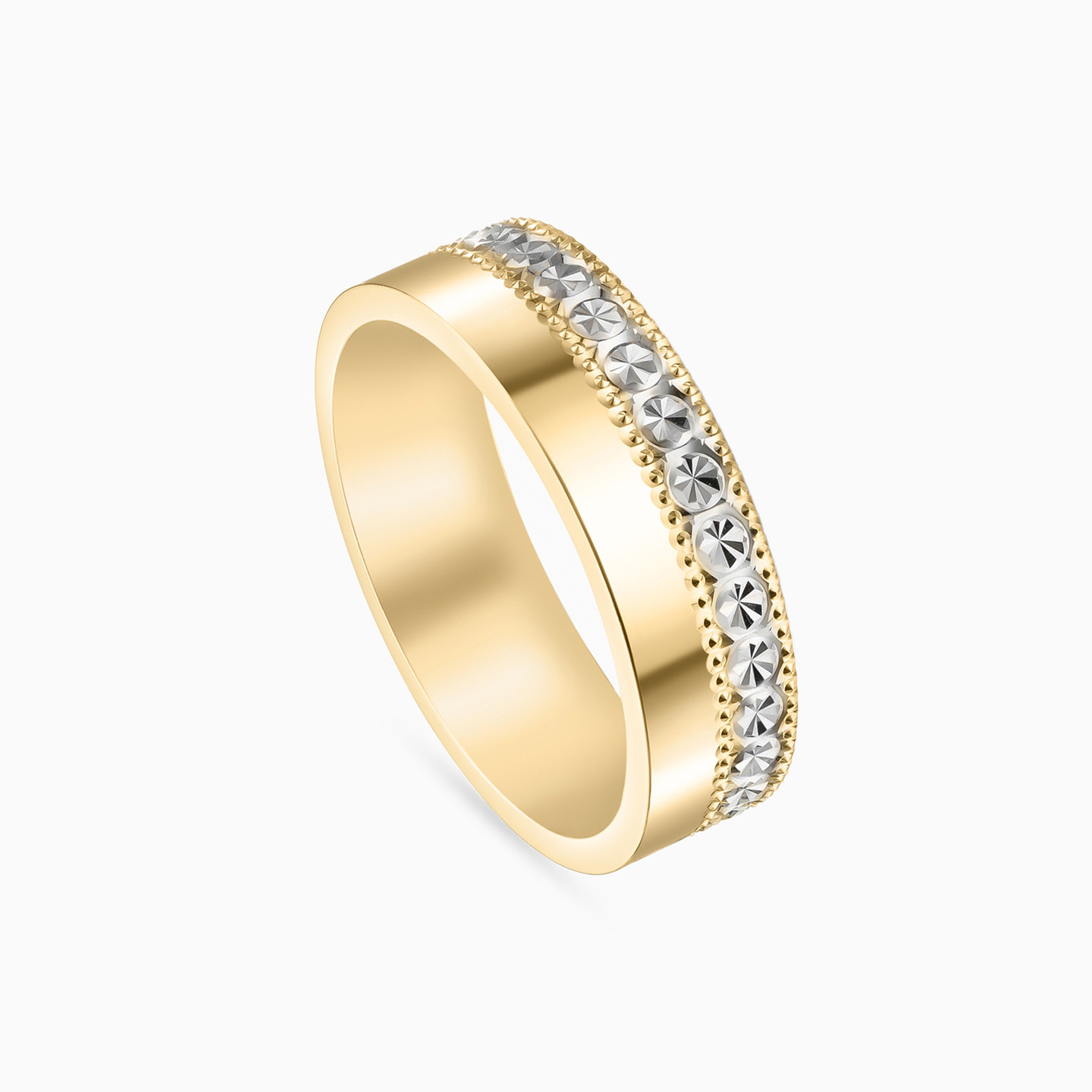 Wedding band in 18K Gold - 56 - 2 Wedding band in 18K Gold - 56 - 2