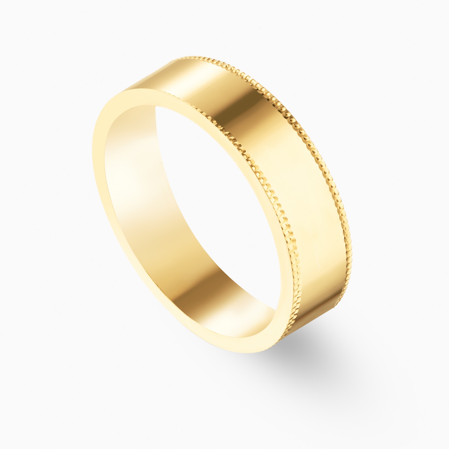 Classic Wedding band in 18K Gold - 56 - 2 Classic Wedding band in 18K Gold - 56 - 2