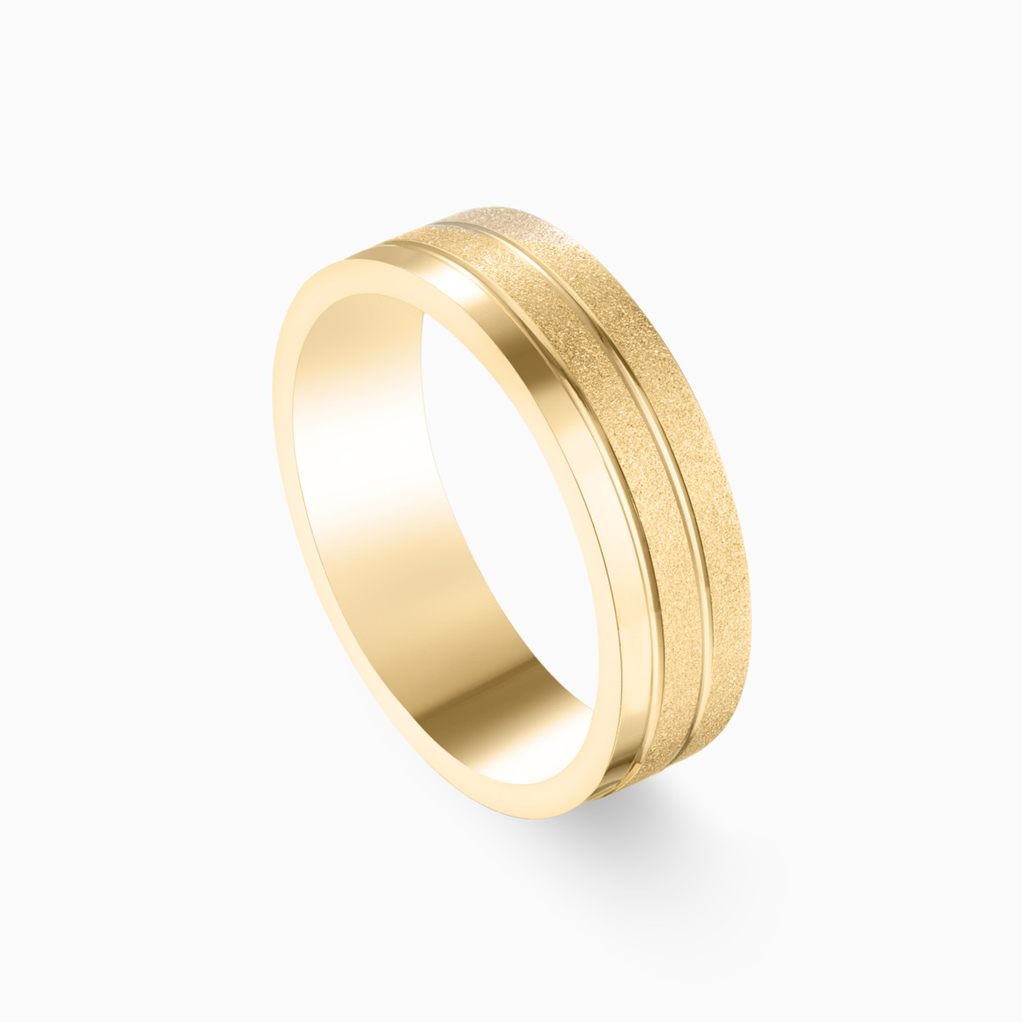 Wedding band in 18K Gold - 56 - 2 Wedding band in 18K Gold - 56 - 2