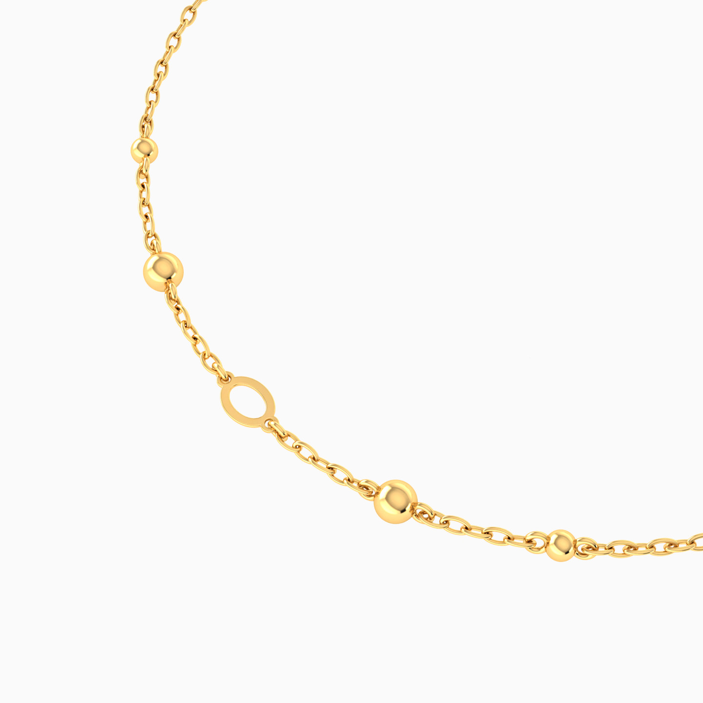 Chain Bracelet In 18K Gold - 4 Chain Bracelet In 18K Gold - 4