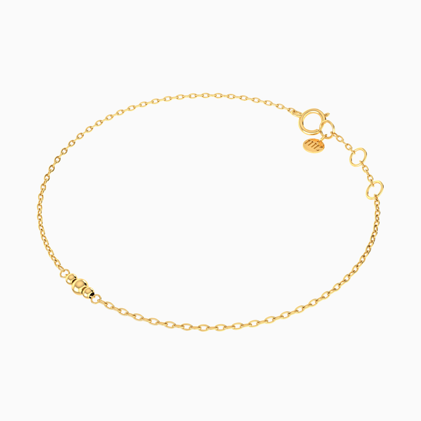 أسورة ذهب عيار 18 قيراط - 3 أسورة ذهب عيار 18 قيراط - 3