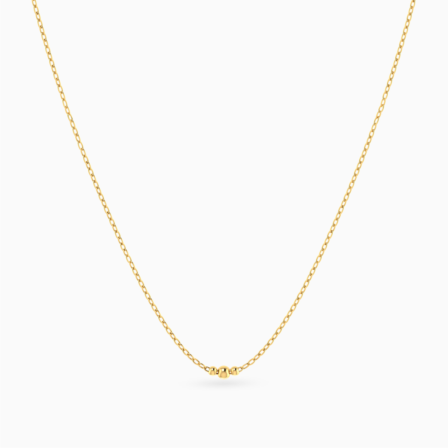 سلسلة ذهب عيار 18 قيراط - 3 سلسلة ذهب عيار 18 قيراط - 3