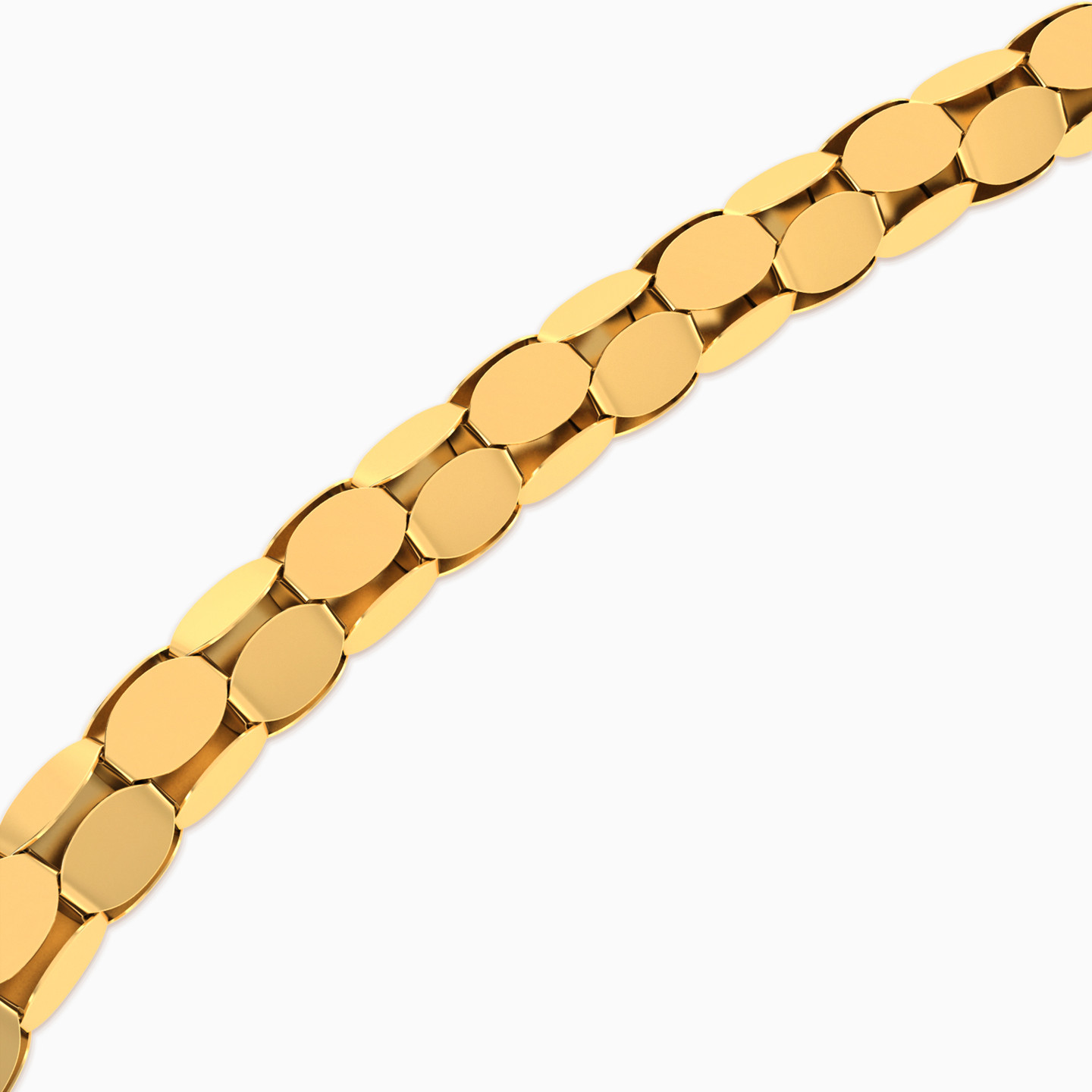Slender Chain Necklace In 18K Gold - 3 Slender Chain Necklace In 18K Gold - 3