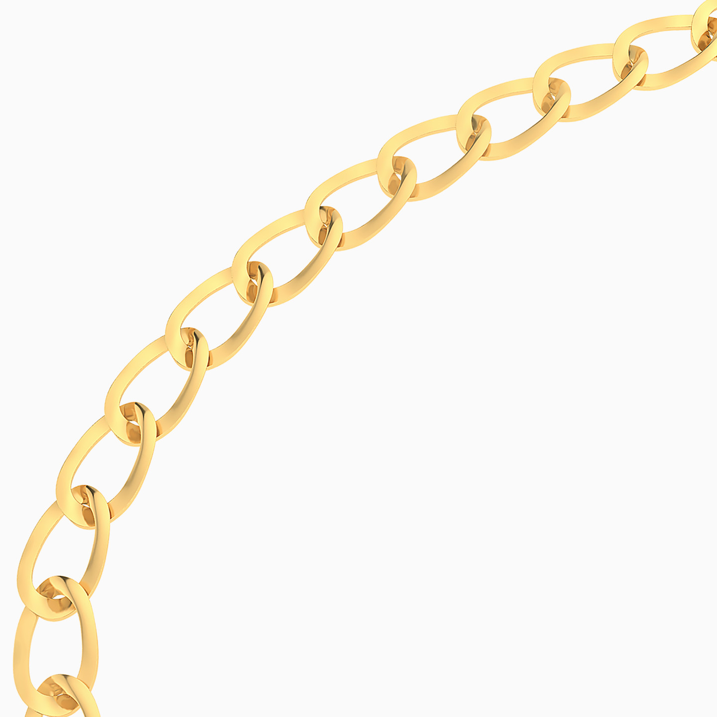Classic Link Chain Necklace In 18K Gold - 3 Classic Link Chain Necklace In 18K Gold - 3