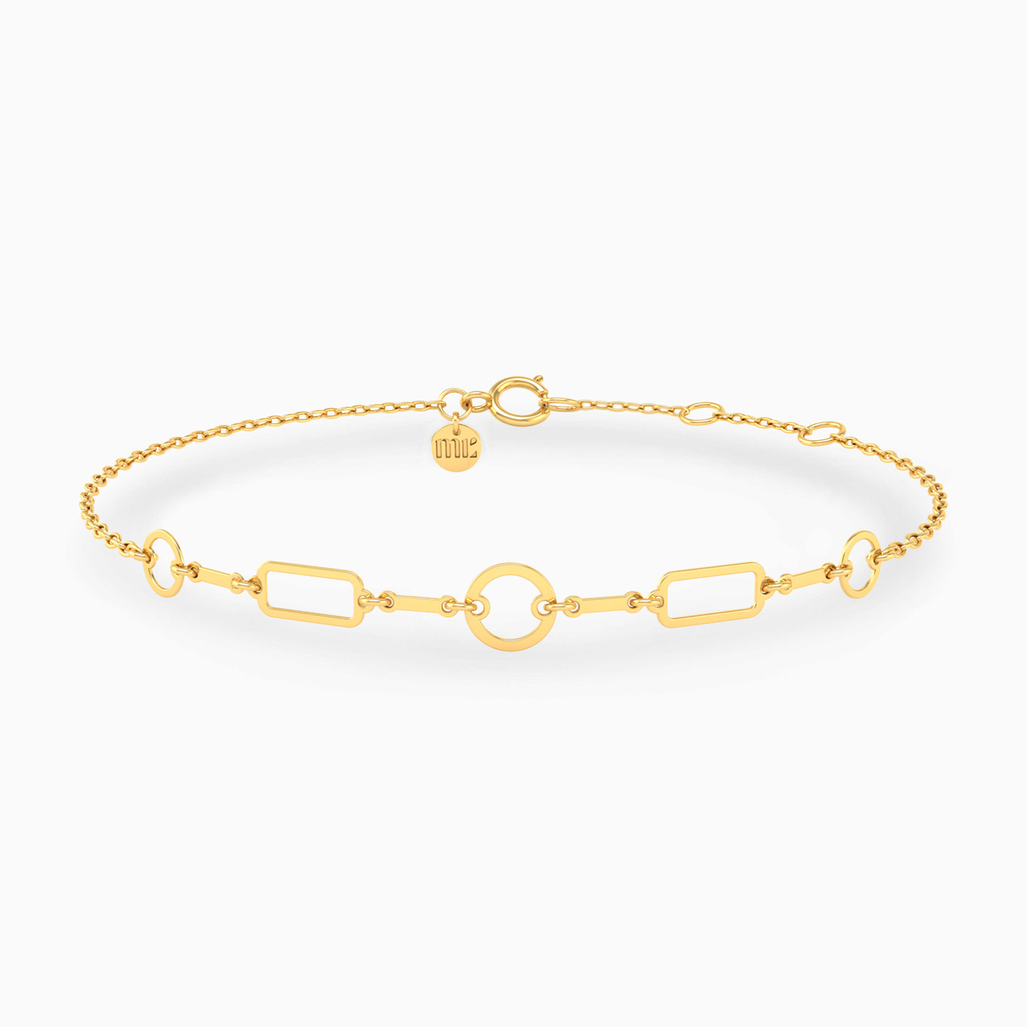 Chain Bracelet In 14K Gold Chain Bracelet In 14K Gold