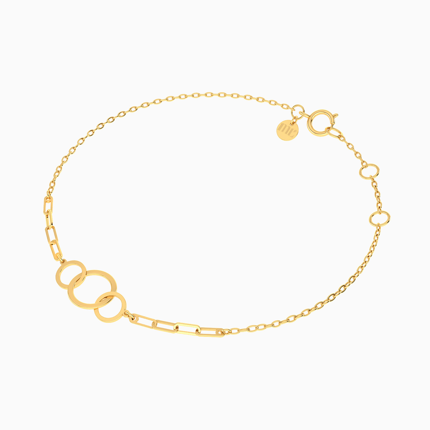 أسورة ذهب عيار 14 قيراط - 3