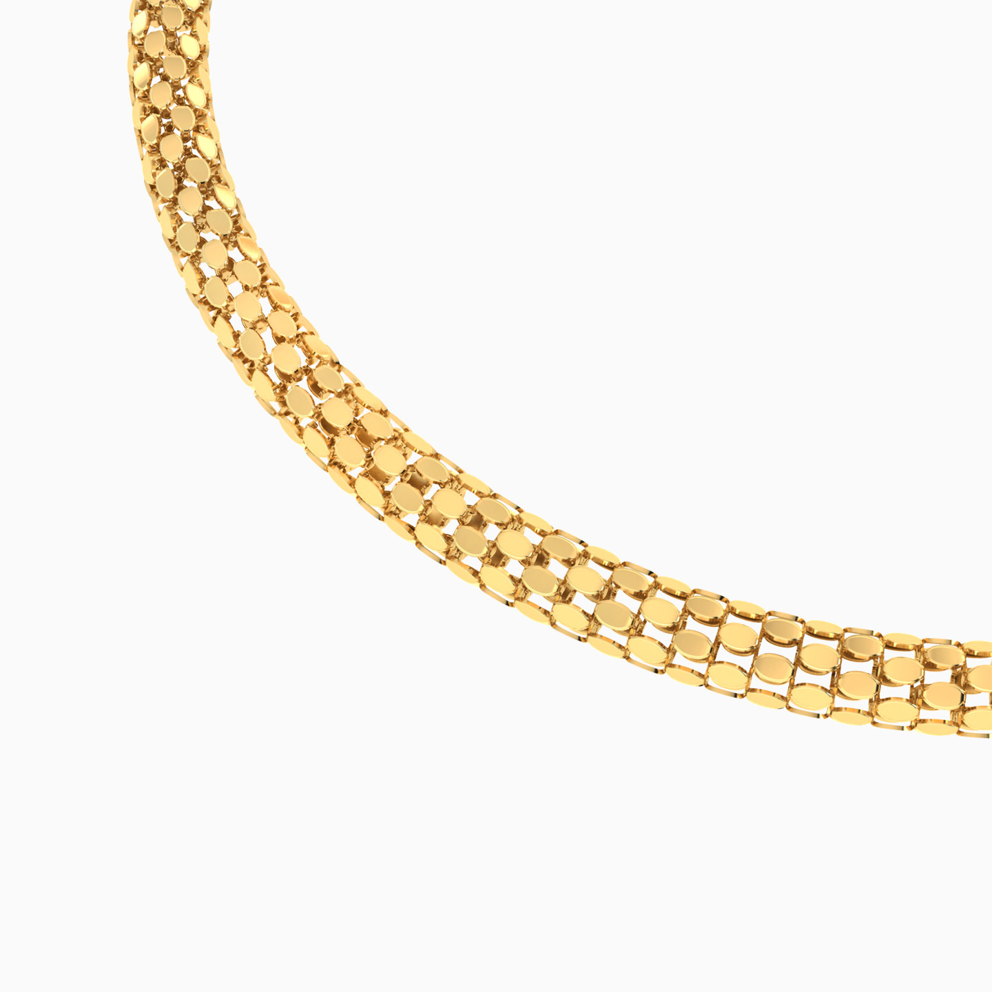 Sleek Chain Bracelet In 18K Gold - 4 Sleek Chain Bracelet In 18K Gold - 4