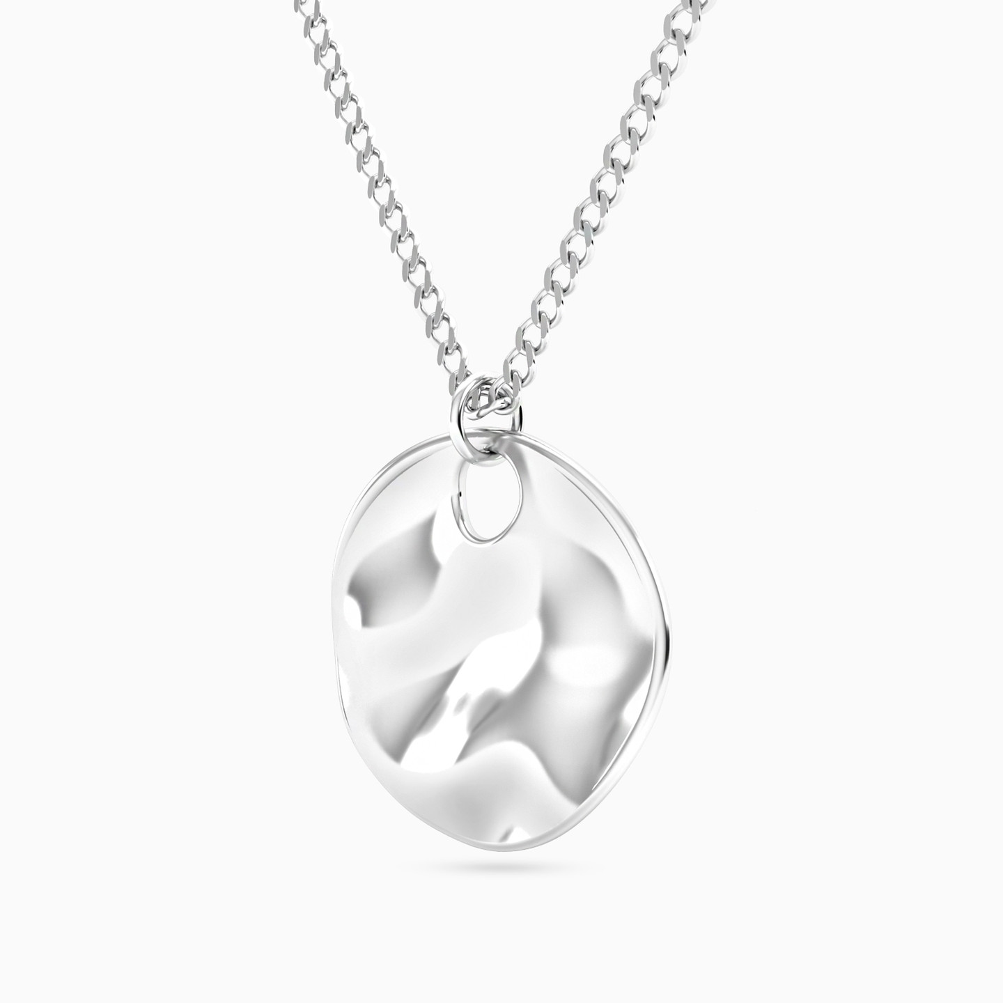 Circular Necklace In Silver - 2 Circular Necklace In Silver - 2