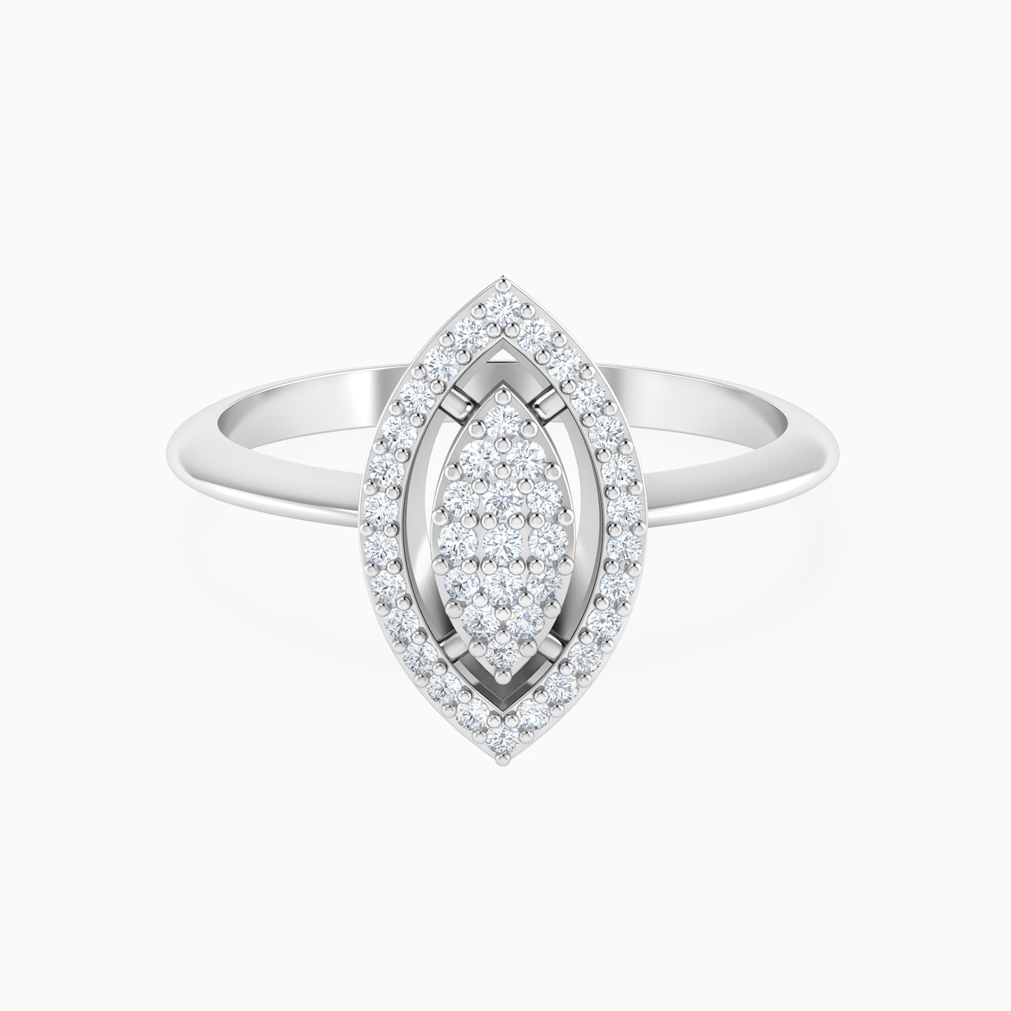 خاتم ذهب شكل ماركيز عيار 18 قيراط خاتم ذهب شكل ماركيز عيار 18 قيراط