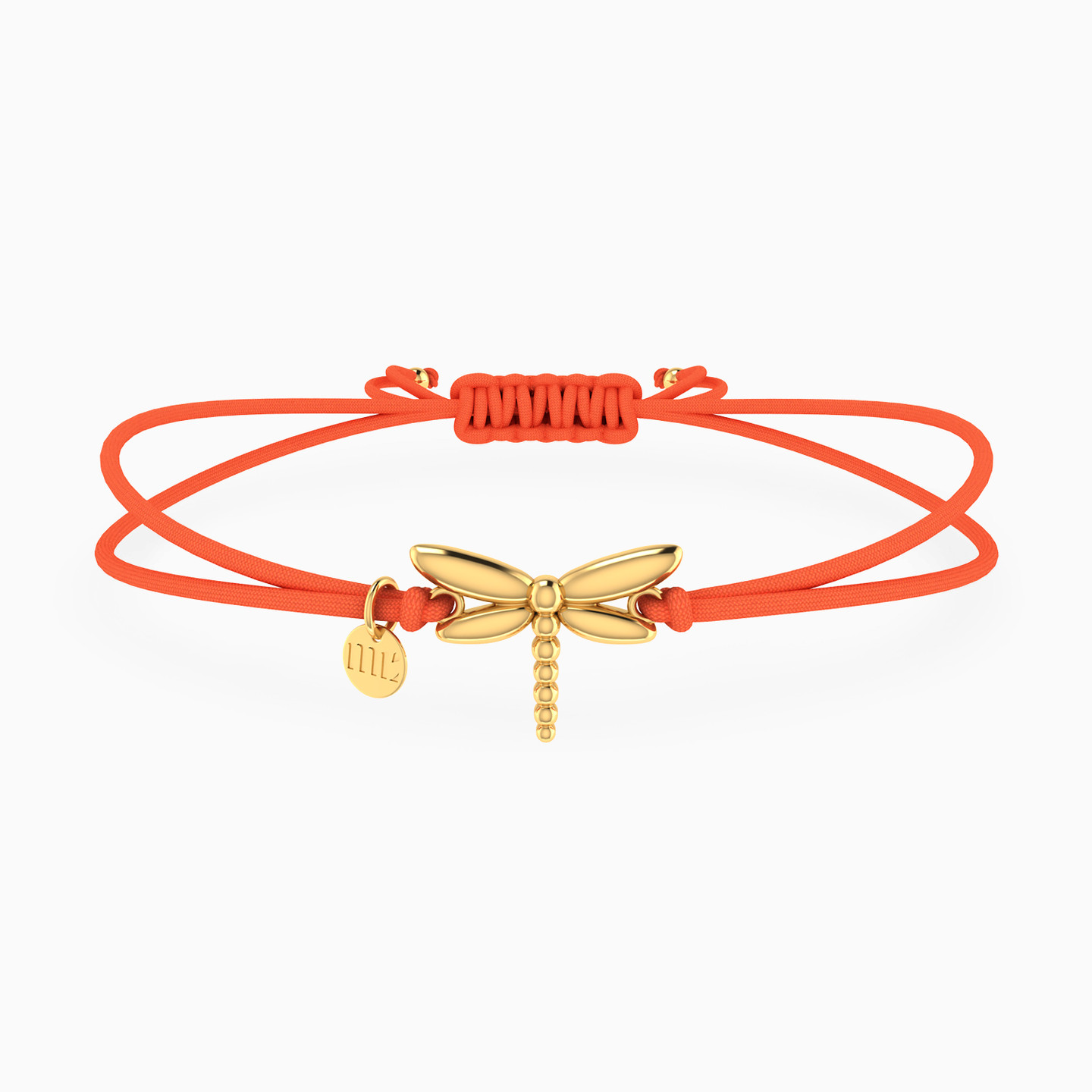 Dragonfly Cord Bracelet in 14K Gold Dragonfly Cord Bracelet in 14K Gold