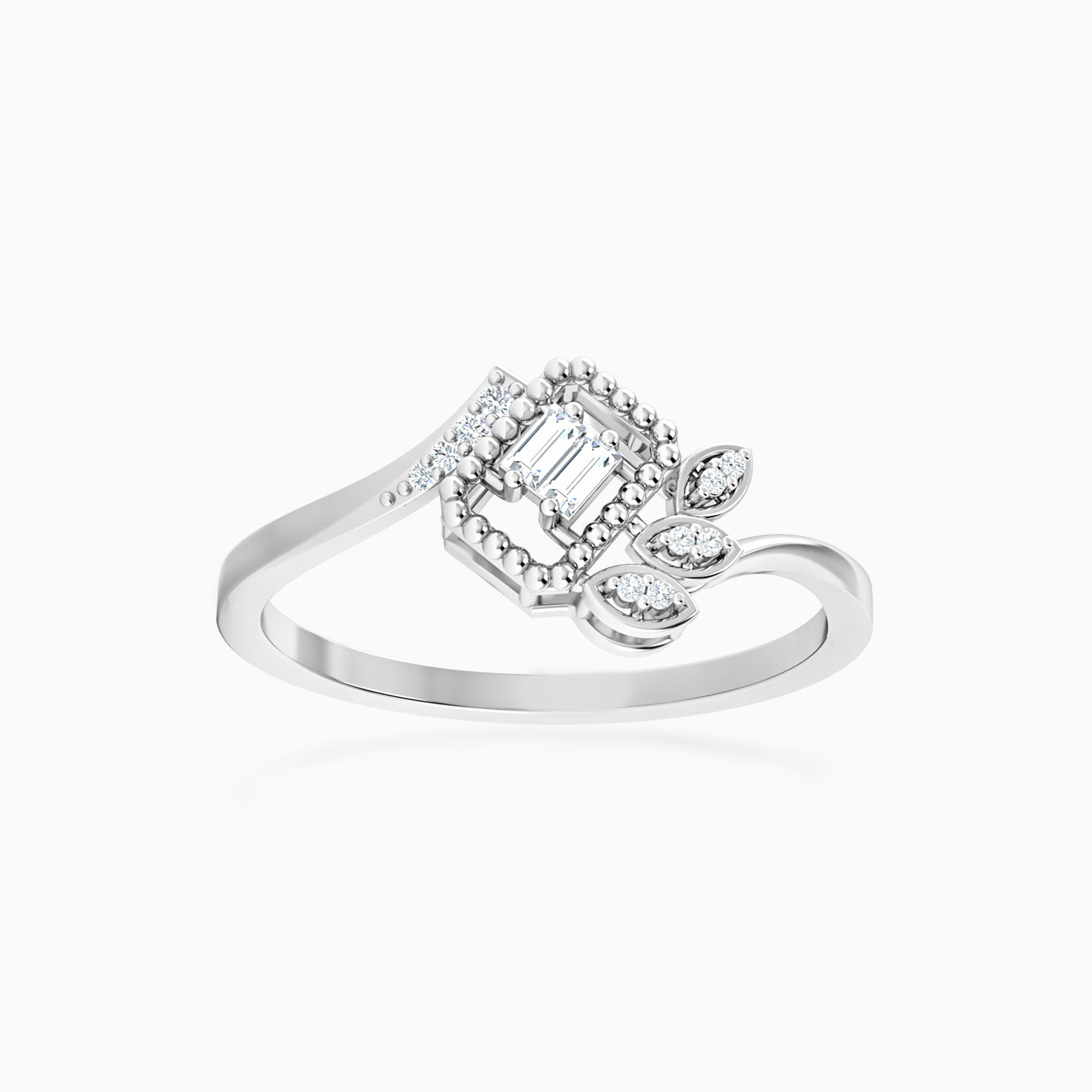 Baguette Diamond Ring in 18K Gold Baguette Diamond Ring in 18K Gold