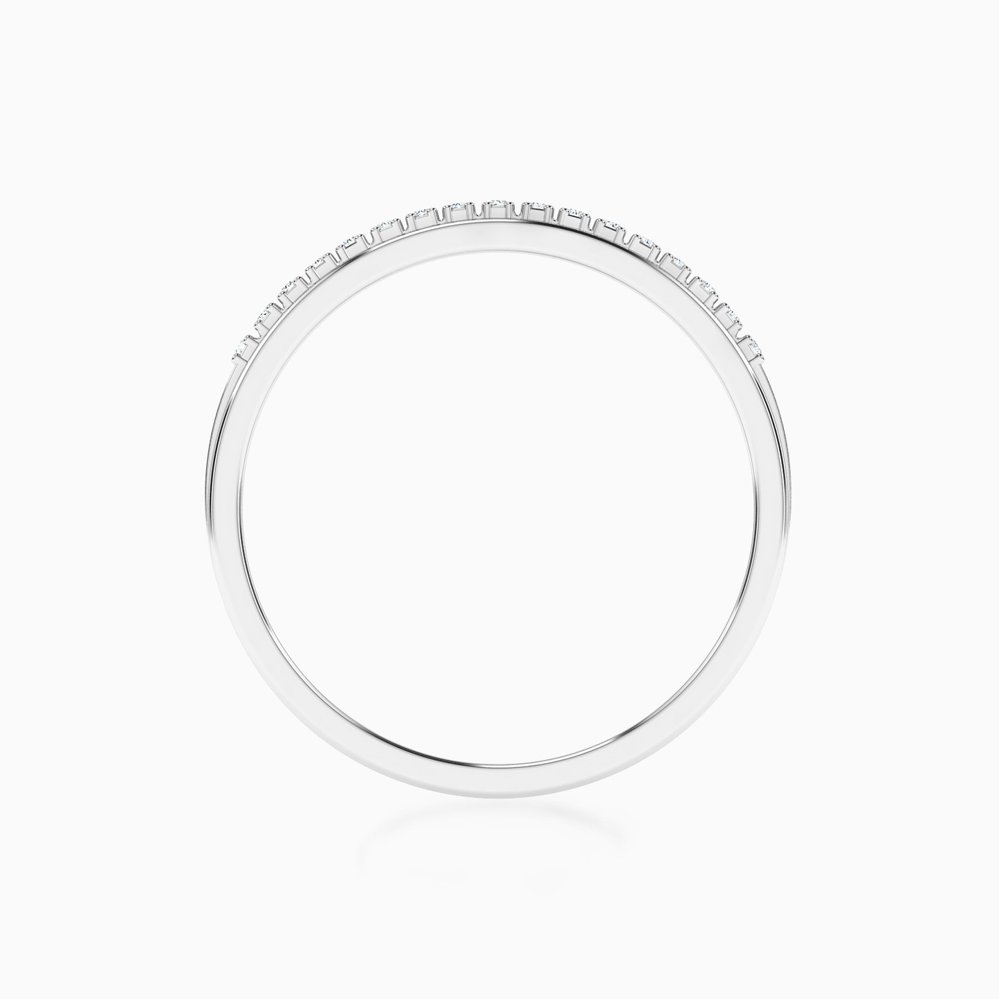 Diamond Eternity Ring in 18K Gold - 3 Diamond Eternity Ring in 18K Gold - 3