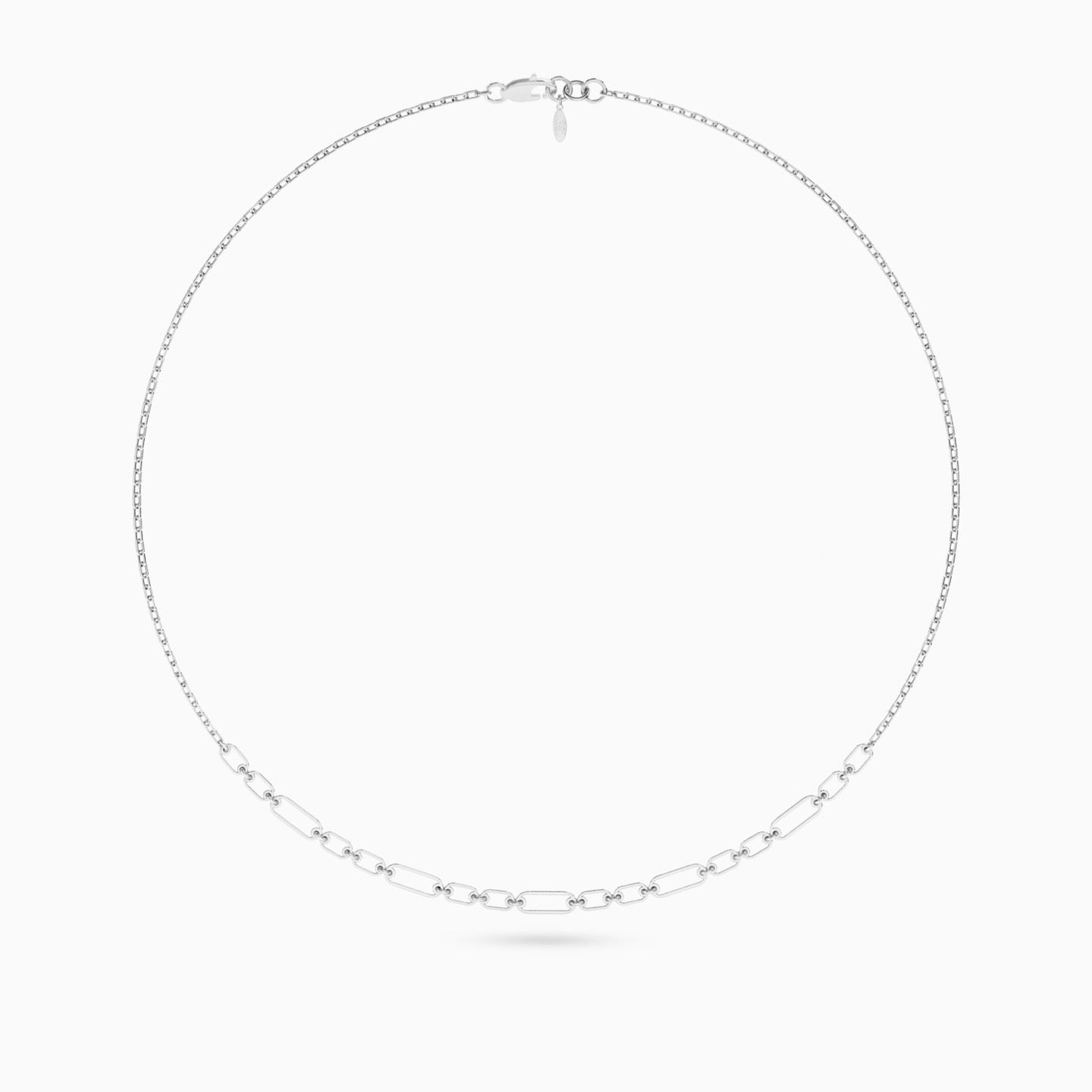 سلسلة شكل وصلات بيبركليب ممتدة فضة - 3 سلسلة شكل وصلات بيبركليب ممتدة فضة - 3