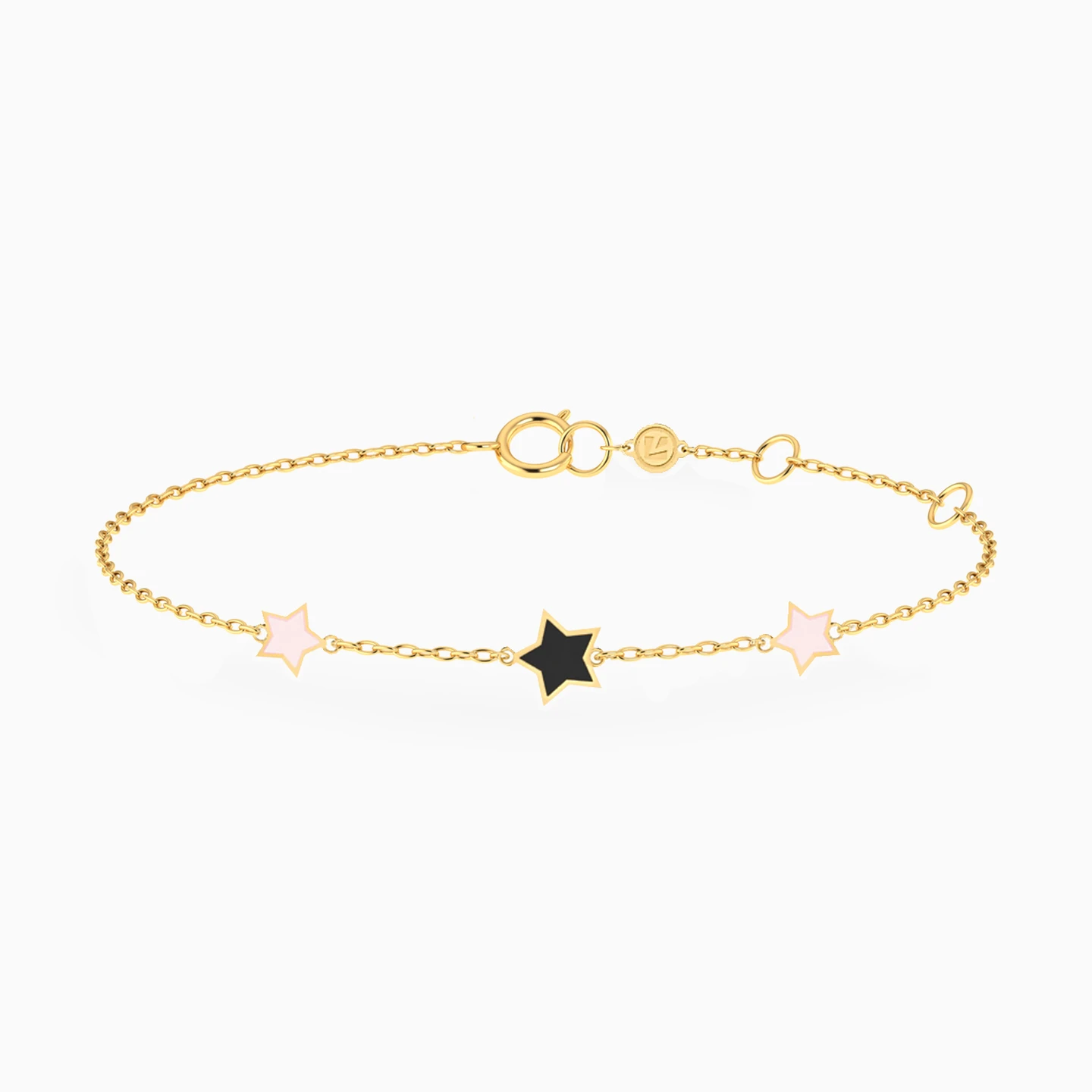 Stars Shaped Chain Bracelet in 18K Gold Stars Shaped Chain Bracelet in 18K Gold