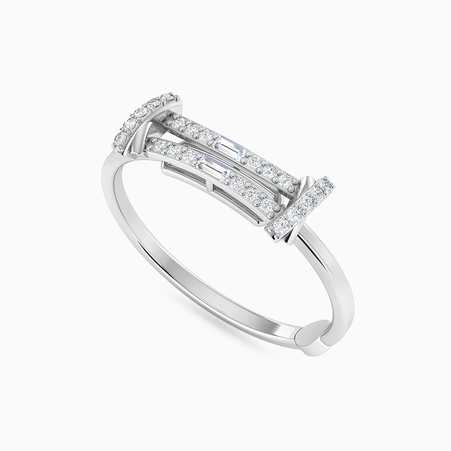 Two Knots Diamond Ring in 18K Gold - 3 Two Knots Diamond Ring in 18K Gold - 3