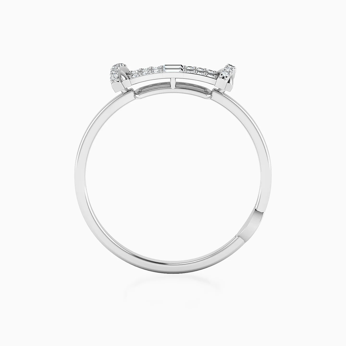 Two Knots Diamond Ring in 18K Gold - 4 Two Knots Diamond Ring in 18K Gold - 4