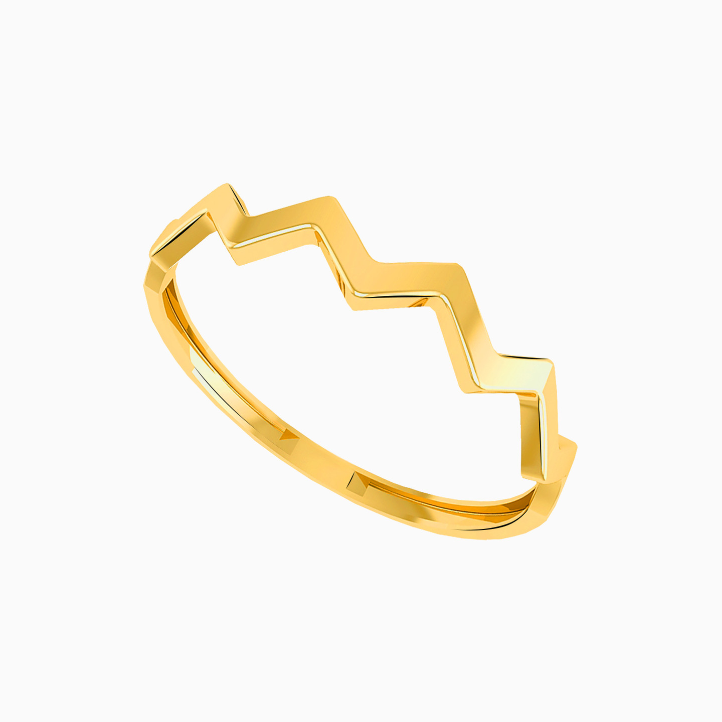 18K Gold Statement Ring - 2