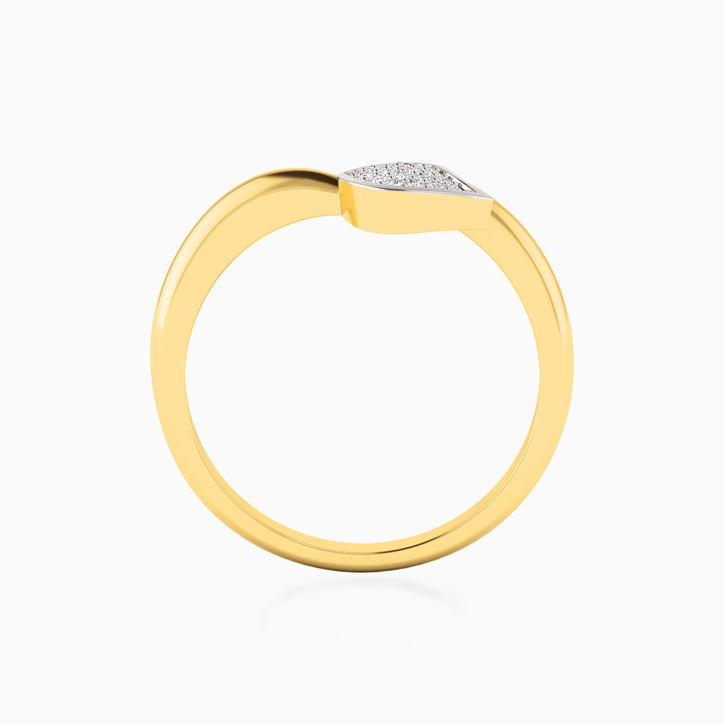 18K Gold Diamond Statement Ring - 3