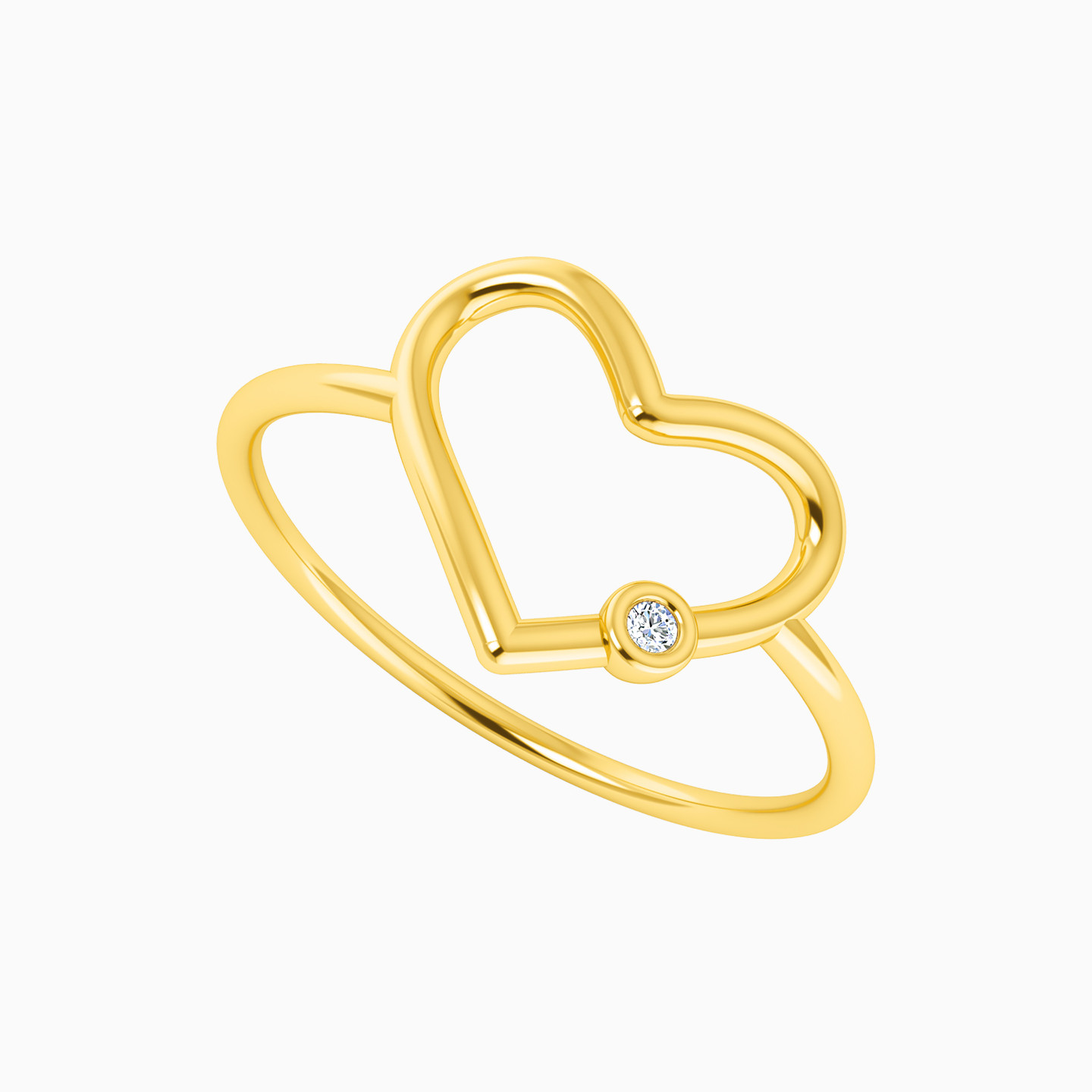 18K Gold Diamond Statement Ring - 2