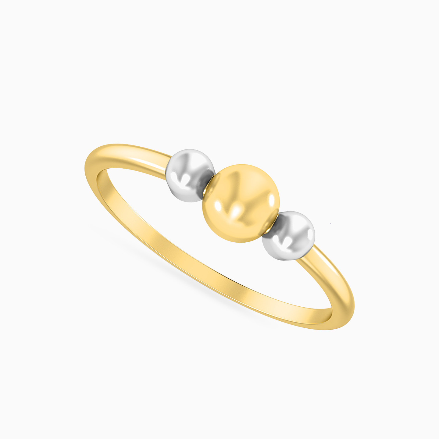 Round Ring in 18K Gold - 2 Round Ring in 18K Gold - 2