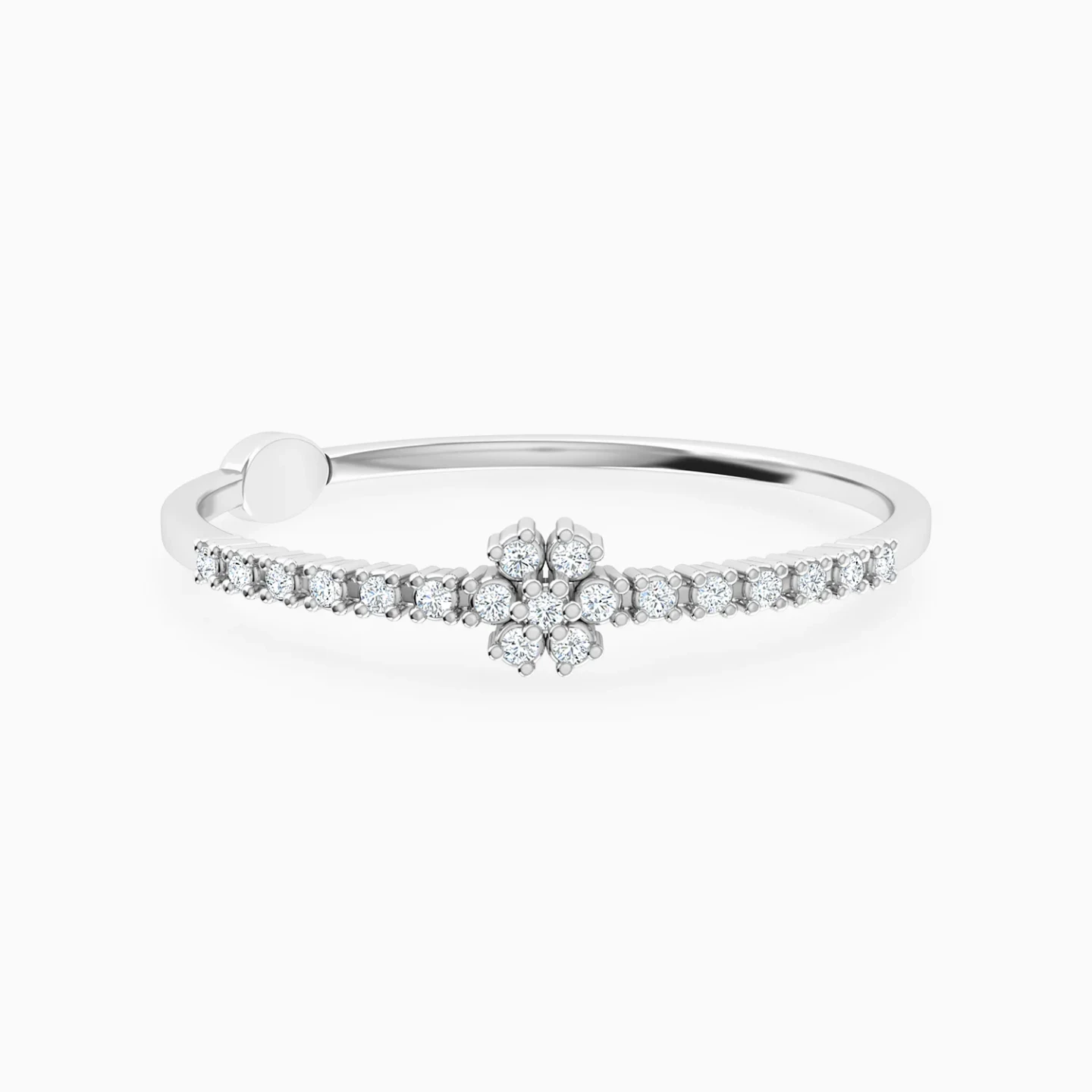 Floral Cluster Diamond Ring in 18K Gold Floral Cluster Diamond Ring in 18K Gold