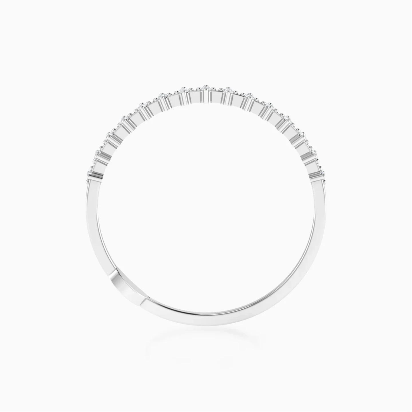 Elevated Settings Diamond Ring in 18K Gold - 4 Elevated Settings Diamond Ring in 18K Gold - 4