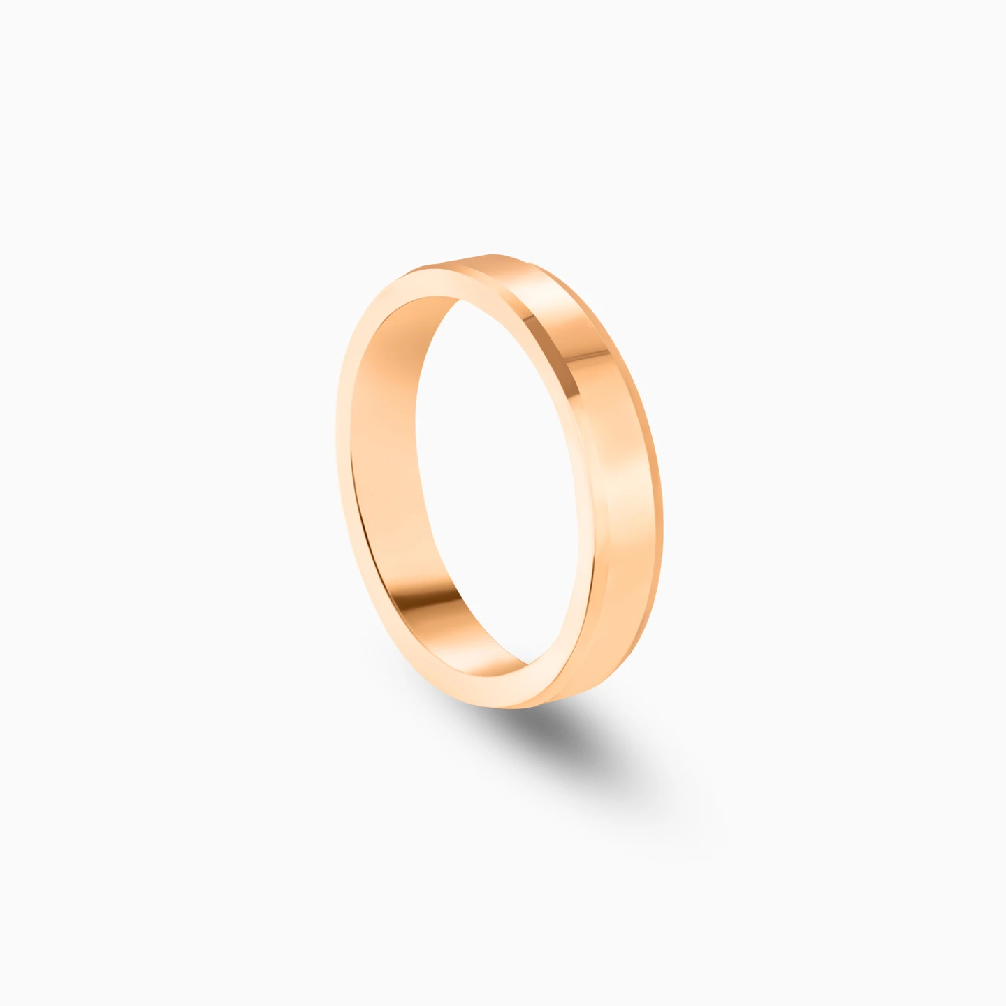 Classic Wedding Band Ring in 21K Gold - 2 Classic Wedding Band Ring in 21K Gold - 2