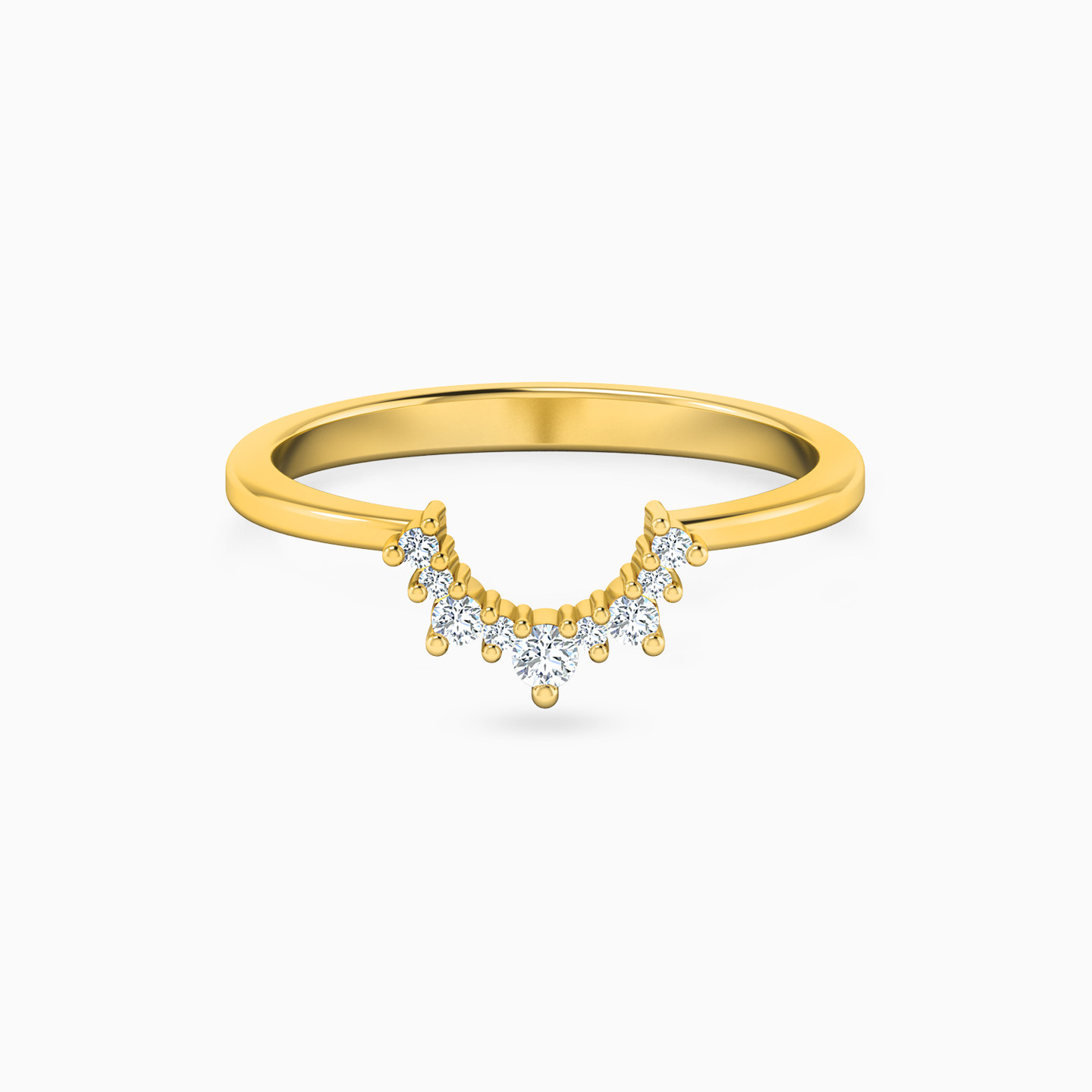 18K Gold Diamond Statement Ring