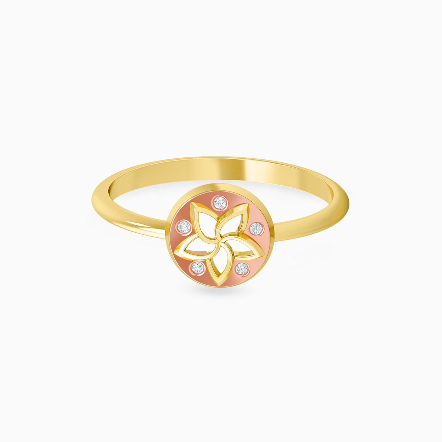 18K Gold Diamond Statement Ring