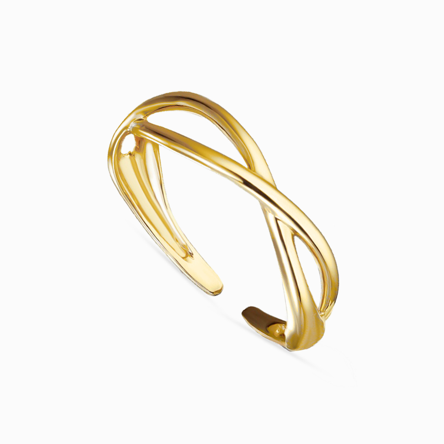 Twisted Ring in 18K Gold - 3 Twisted Ring in 18K Gold - 3