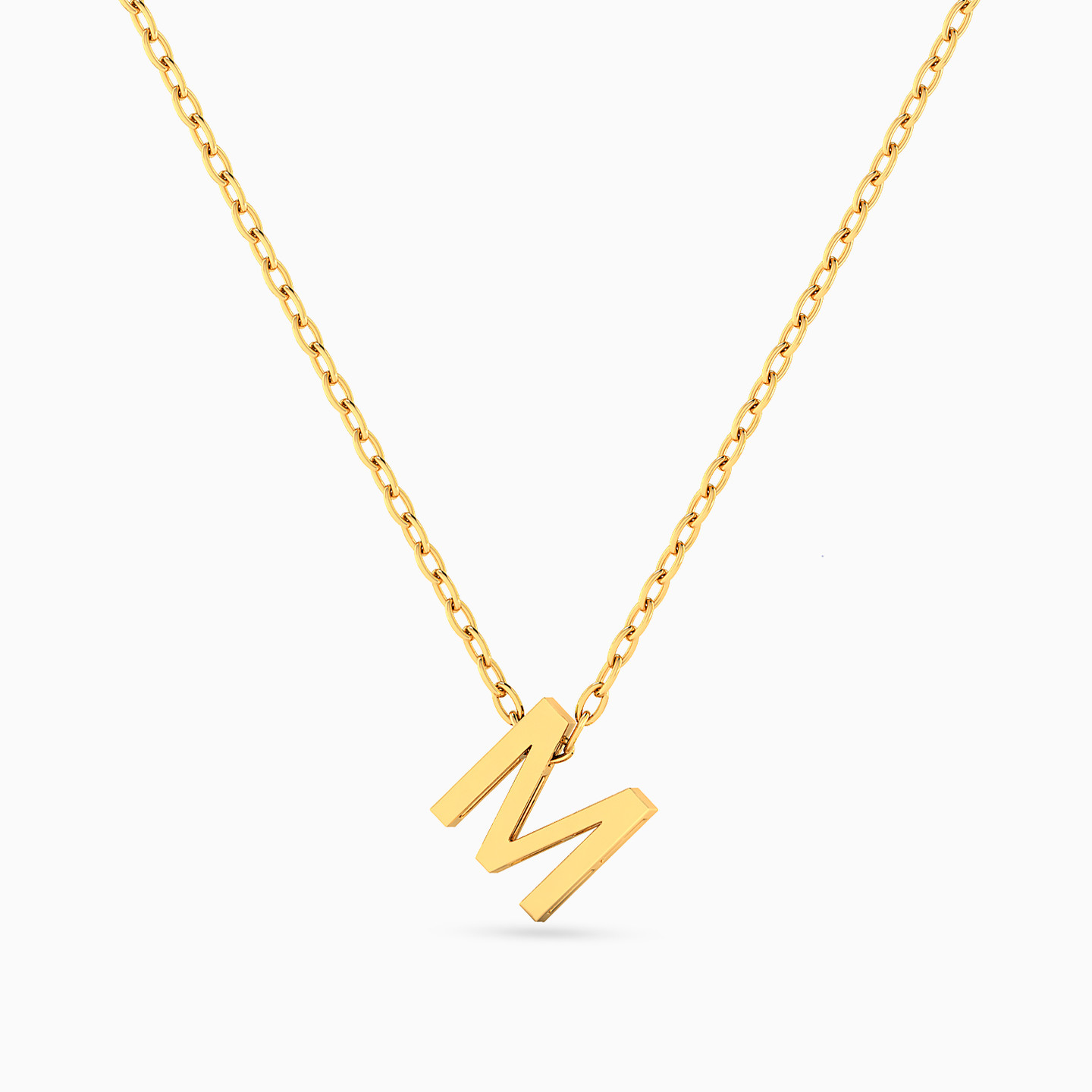 18K Gold Pendant Necklace - 3