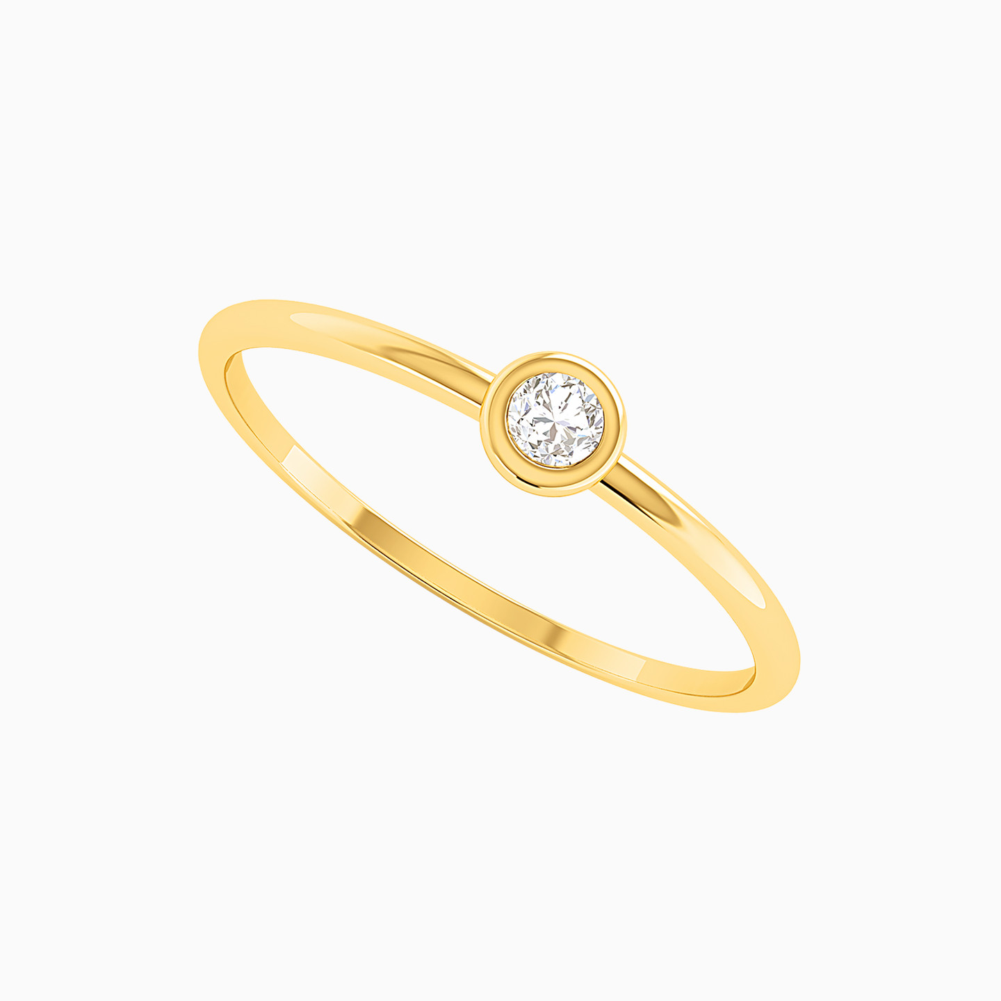 18K Gold Diamond Statement Ring - 2