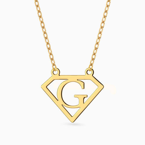 MLN879 - Letter G Necklace In 14K Gold - 101051400042420 -1.jpg