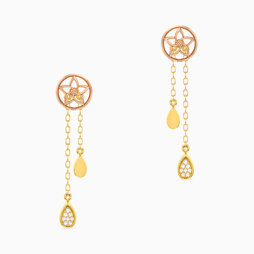 MLE132 - Dreamcatcher Diamonds Drop Earrings in 18K Gold - EM20-246-1.jpg