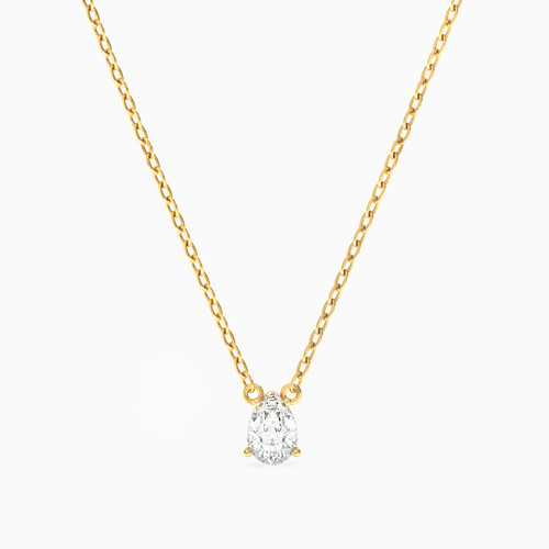 LIN877 - Pear Colored Stones Necklace in 18K Gold - 112051103082421-1.jpg