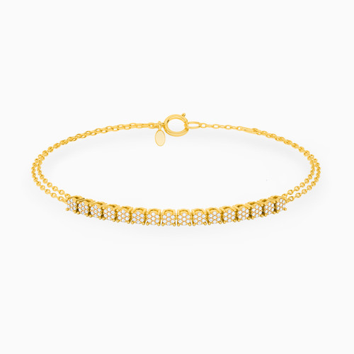 MLB187 - Circle Diamonds Chain Bracelet in 18K Gold - 341360300012191-1.jpg