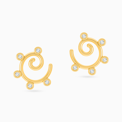 MLE127 - Spiral Diamonds Stud Earrings in 18K Gold - EM20-211-1.jpg