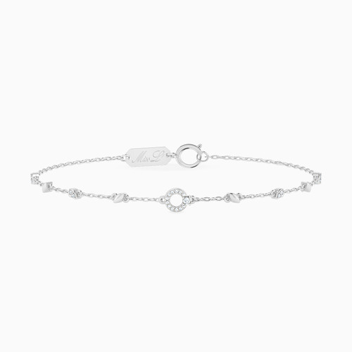 MLB152 - Circle Diamonds Chain Bracelet in 18K Gold - BM30-363-1.jpg