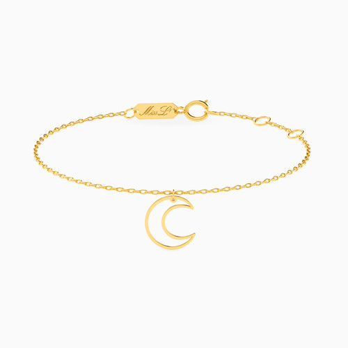 MLB124 - Crescent Chain Bracelet in 18K Gold - E11101400272181-1.jpg