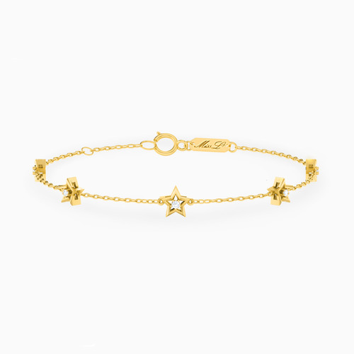 MLB160 - Star Diamonds Chain Bracelet in 18K Gold - BM30-364-1.jpg