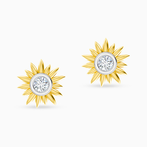 MLE103 - 18K Gold Diamond Stud Earrings - 141200300472001-1.jpg