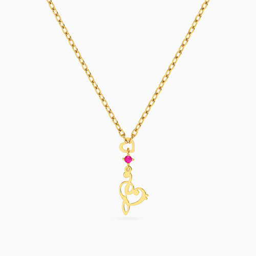 LIN898 - Heart Red Stone Necklace in 18K Gold - 112051400562421-1.jpg