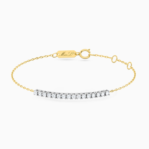 MLB162 - Circle Diamonds Chain Bracelet in 18K Gold - 141360300204191-1.jpg