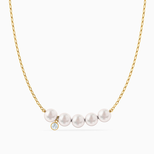 LIN768 - Round Pearl & Colored Stones Necklace in 18K Gold - 112051102812451-1.jpg