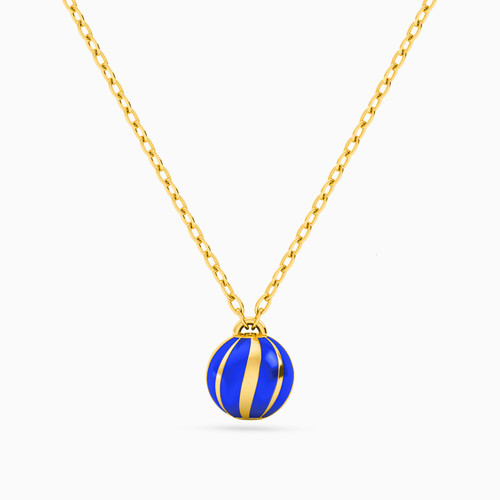 LIN187 - Ball Blue Stone Necklace in 18K Gold - 112051100292451-1.jpg