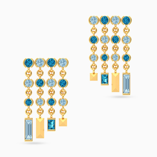 MLE83 - Circle Colored Stones Chandelier Earrings in 18K Gold - 111030300022001-1.jpg