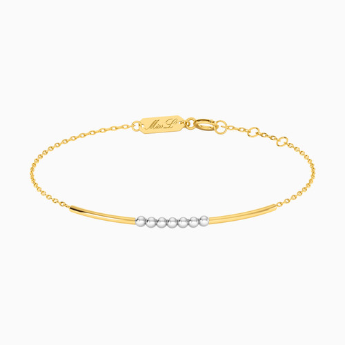 MLB108 - Round Chain Bracelet in 18K Gold - E11100200034191-1.jpg
