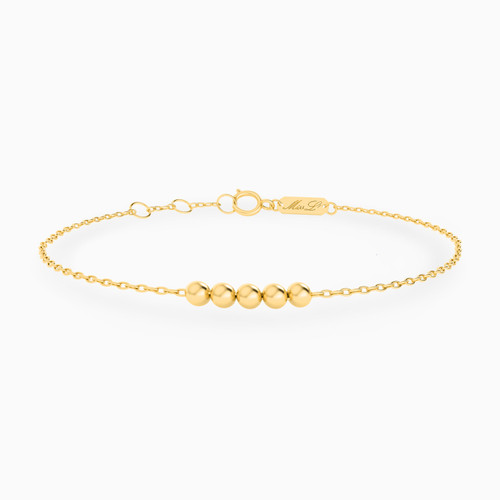 MLB109 - Round Chain Bracelet in 18K Gold - E11100200042181-1.jpg